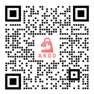 Código QR de atención al cliente de AKGO