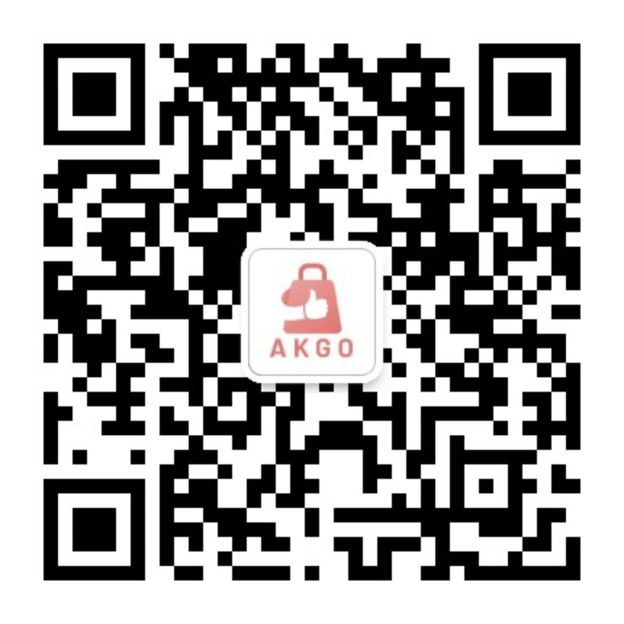 Código QR de cuenta oficial de AKGO
